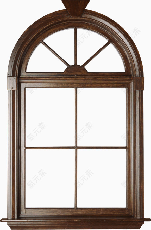 木制窗框