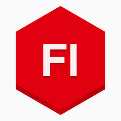 adobe flash标志图标