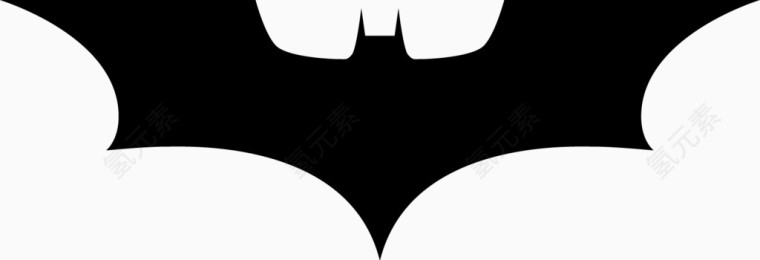 电影蝙蝠侠标志矢量素材