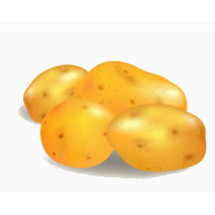 黄灿灿的马铃薯