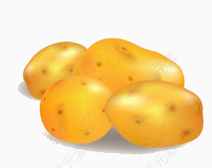 黄灿灿的马铃薯