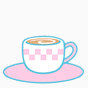 粉红咖啡