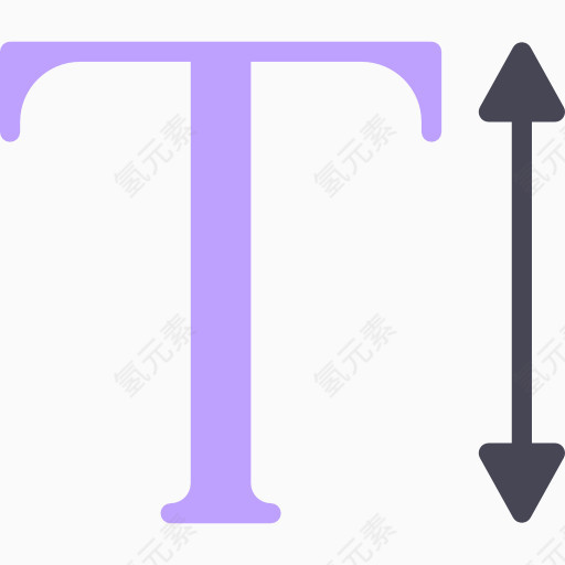 字体缩放符号