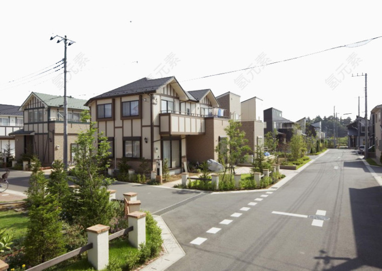 日本城镇建筑八