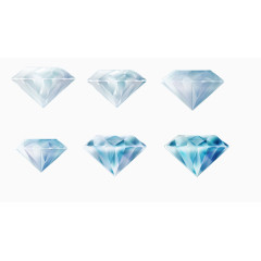 钻石   渐变颜色钻石  深蓝色钻石  