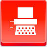 打字机Red-Buttons-icons
