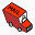 小红邮件卡车信封消息电子邮件信运输汽车运输车辆世界2000