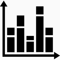 堆积柱形图图标