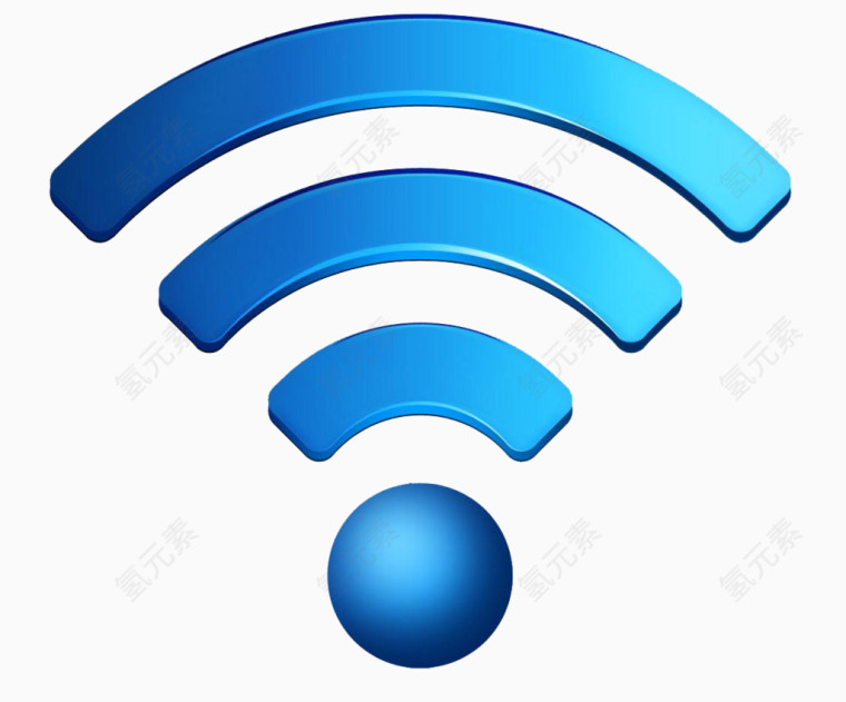 wifi蓝色图标