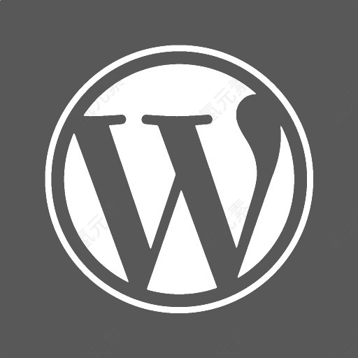 WordPress简单的社会媒体图标