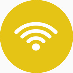 白色的WIFI