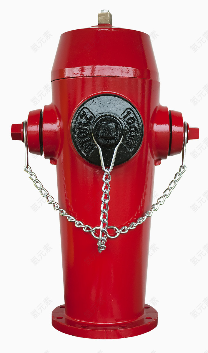 红色的消火栓