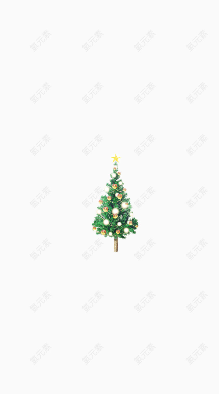 圣诞绿树