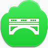 桥free-green-cloud-icons