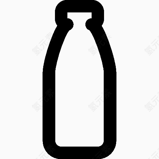 Food Milk Bottle Icon