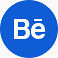 behance公司Round-simple-social-icons