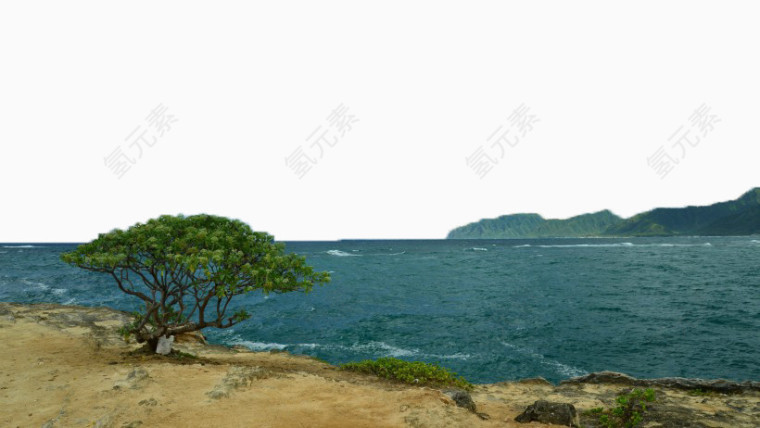 夏威夷海岸风景四