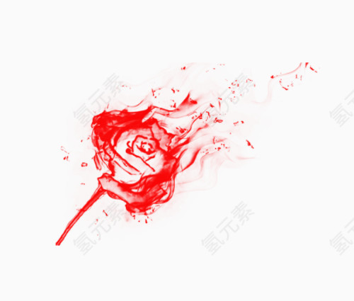 红色血玫瑰