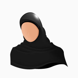 穆斯林女人Prayer-icons