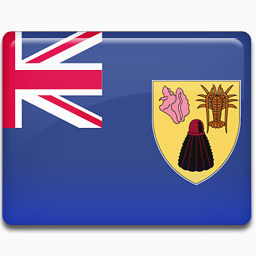 土耳其人和凯科斯群岛岛屿All-Country-Flag-Icons