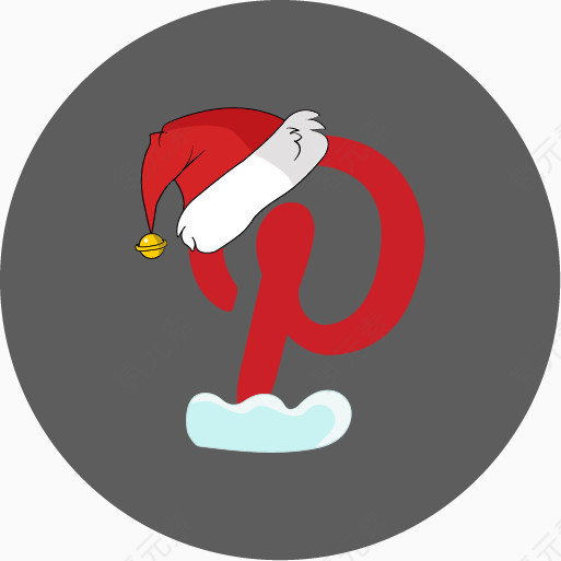 圣诞节Pinterest雪社会社会媒体圣诞主题