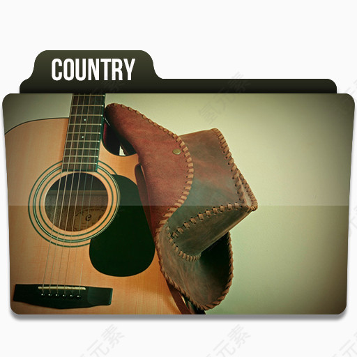 国家music-folder-icons