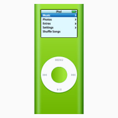 纳米绿色iPod