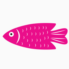 彩色卡通鱼类
