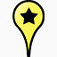 星星google-map-pin-icons