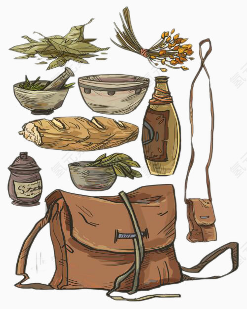 背包与食物