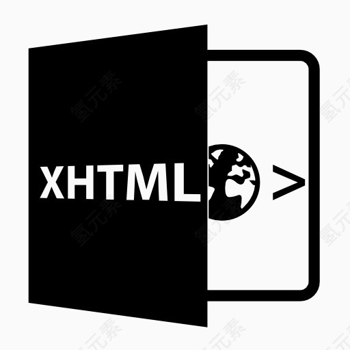 xhtml格式文件图标