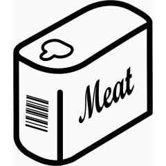 肉Shopping-store-icons