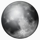 完整的月亮阶段iconsland-weather