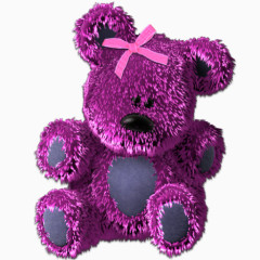 泰迪粉红色的熊teddy-icons