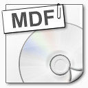文件类型mdf图标