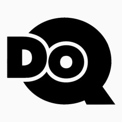 DOQ黑色电视频道图标
