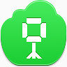 光源free-green-cloud-icons