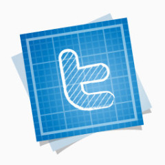 推特blueprint-social-icons