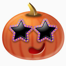 pumpkin stars icon