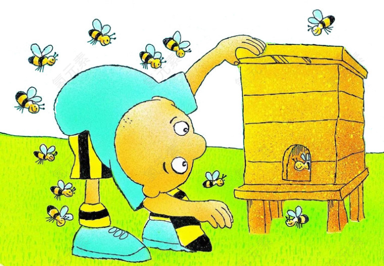 男孩和蜜蜂