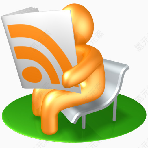 orange rss reader logo 图标