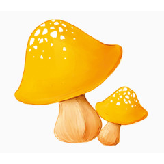 六一儿童节装饰素材蘑菇