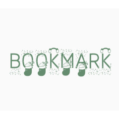 BOOKMARK艺术字体