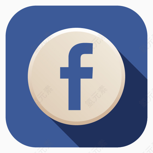 脸谱网advanced-flat-social-icons