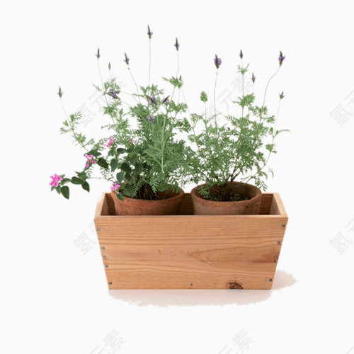 木质花盆托箱