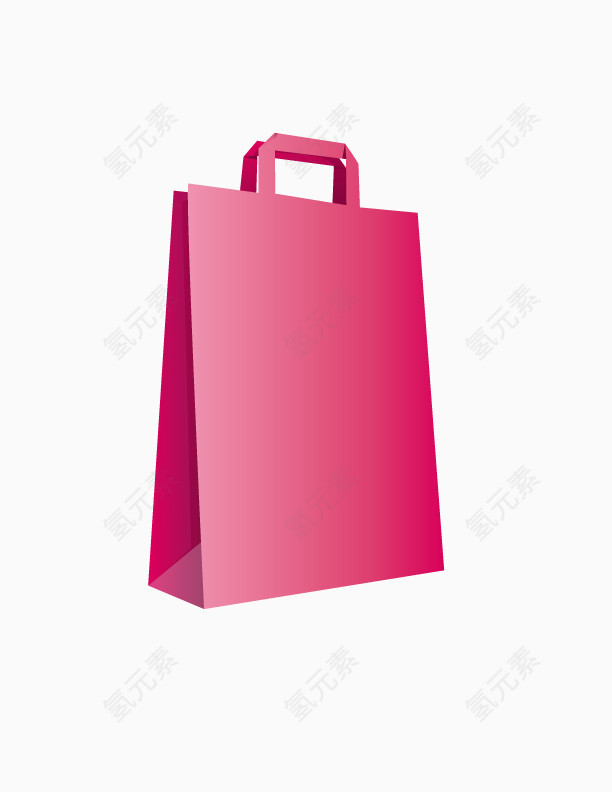 粉色手提袋
