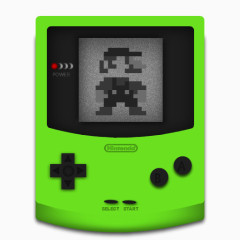 绿色游戏Gameboy-icons