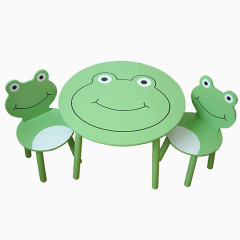 卡通青蛙圆桌
