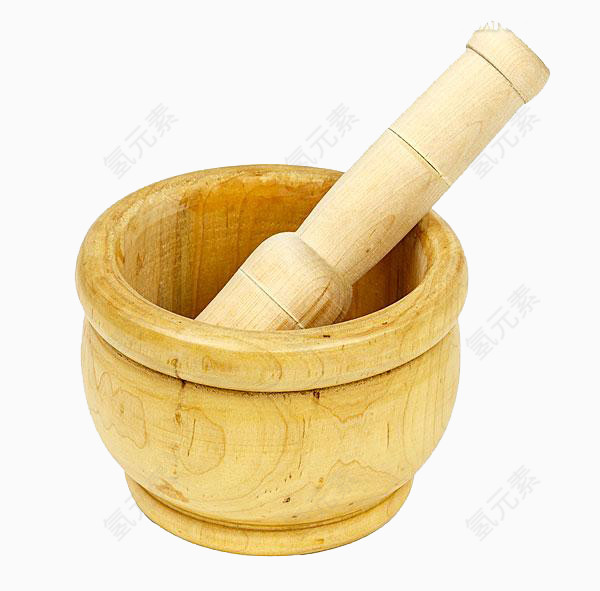 木质蒜碗