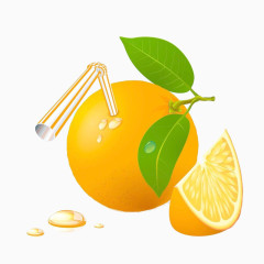 橙子喝橙汁